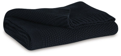 Ashley Gayelery Black Throw