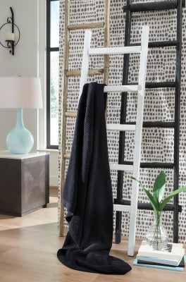Ashley Gayelery Black Throw