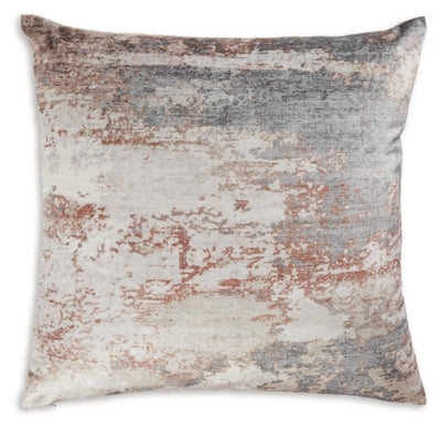 Ashley Edinfielders Cream Gray Rust Pillow