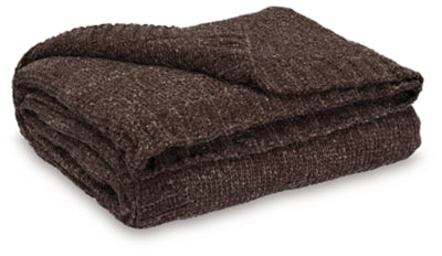 Ashley Anawood Brown Throw