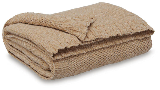 Ashley Anawood Gold Throw