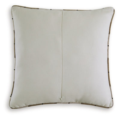Ashley Godricton Brown Black Cream Pillow