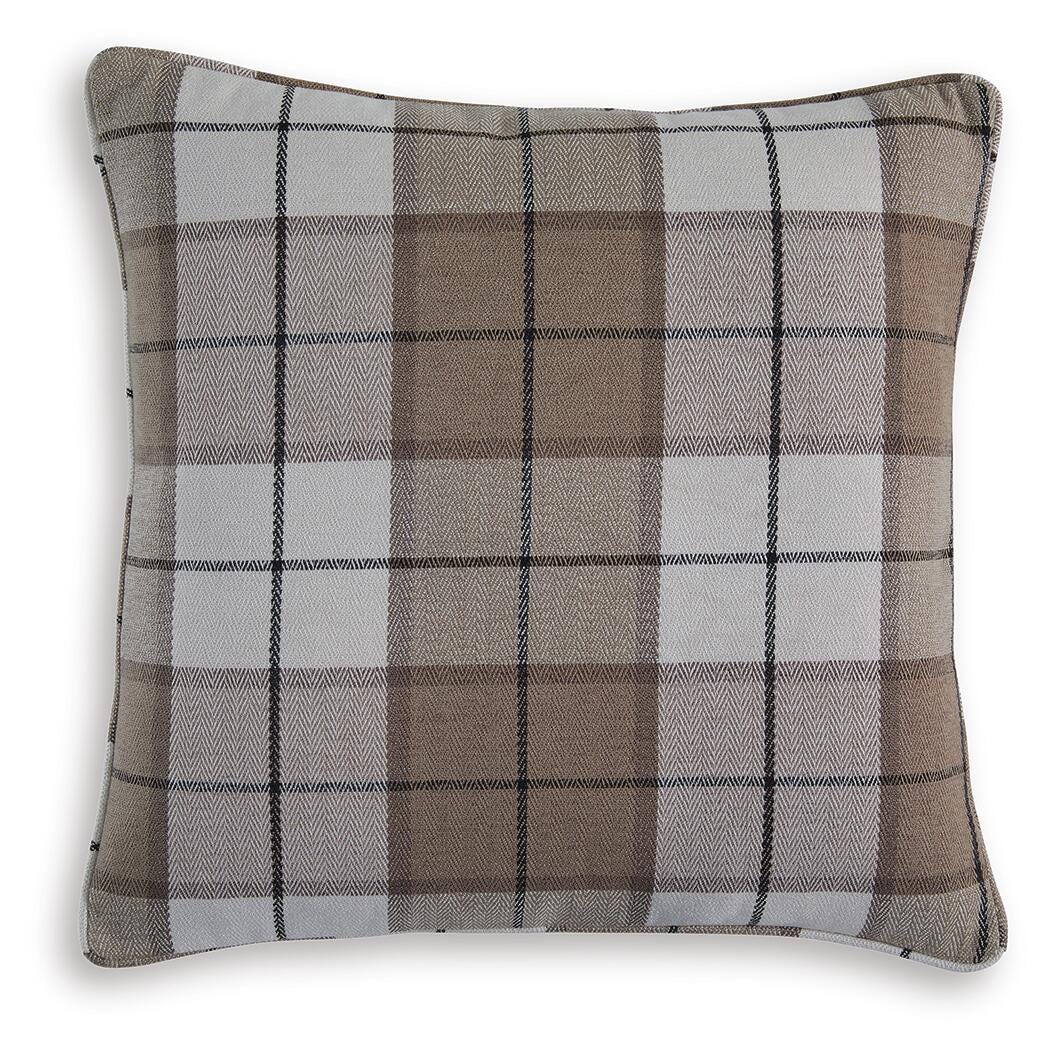 Ashley Godricton Brown Black Cream Pillow