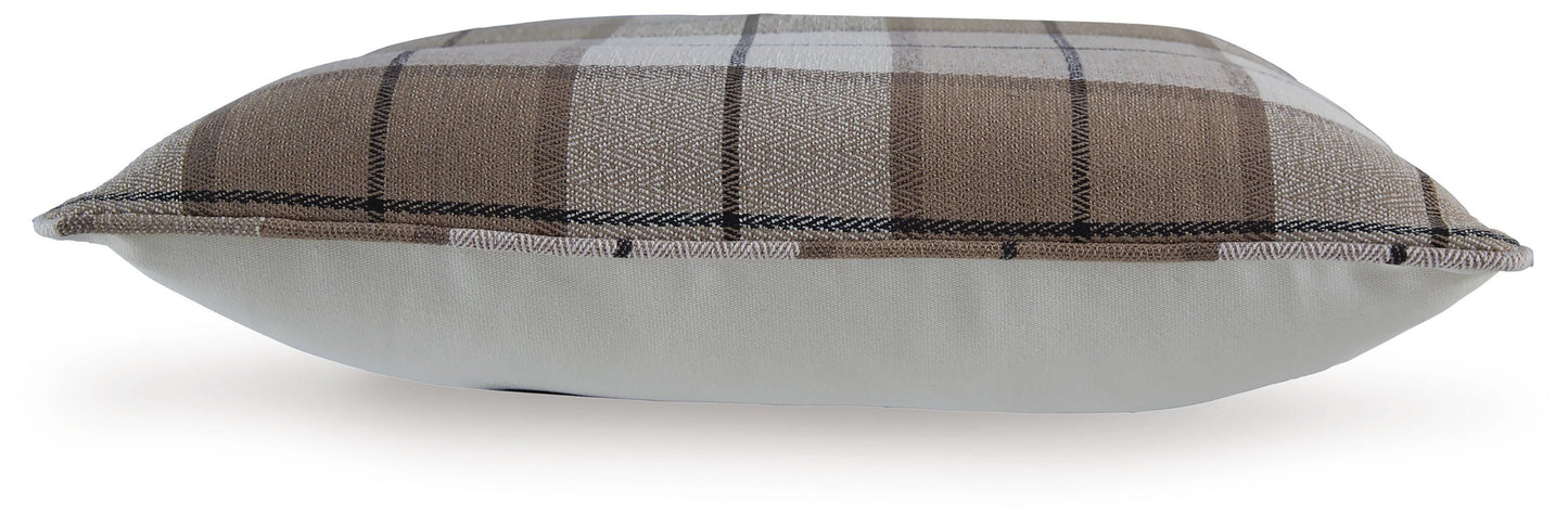 Ashley Godricton Brown Black Cream Pillow