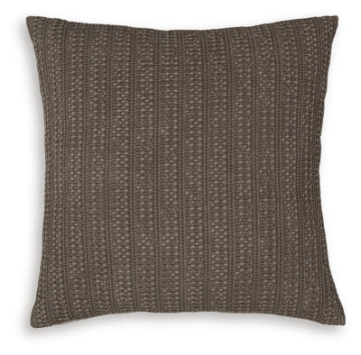 Ashley Landcher Brown Pillow (Set of 4)