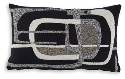 Ashley Gavrileigh Black Gray Ivory Pillow (Set of 4)