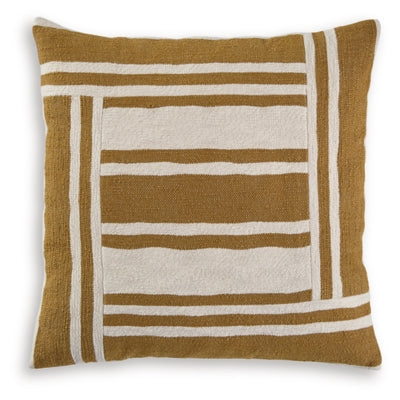 Ashley Darrman Ochre Ivory Pillow (Set of 4)