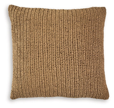 Ashley Habenvale Tan Pillow (Set of 4)