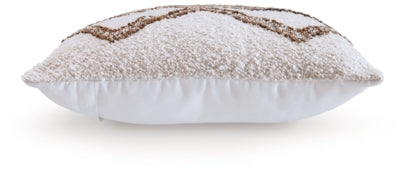 Ashley Brettwood Ivory Brown Pillow (Set of 4)