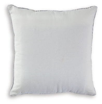 Ashley Adikus Blue Gray White Pillow (Set of 4)