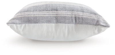 Ashley Adikus Blue Gray White Pillow (Set of 4)