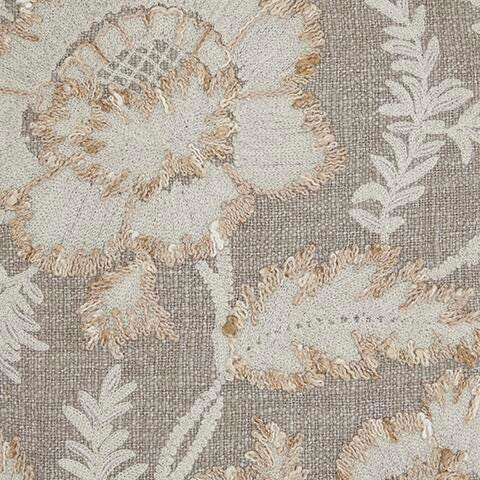Ashley Viveka Brown Beige Pillow (Set of 4)