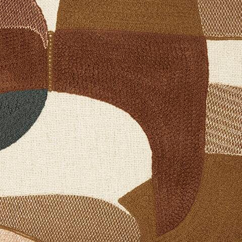Ashley Hallam Sienna Gold Charcoal Pillow (Set of 4)