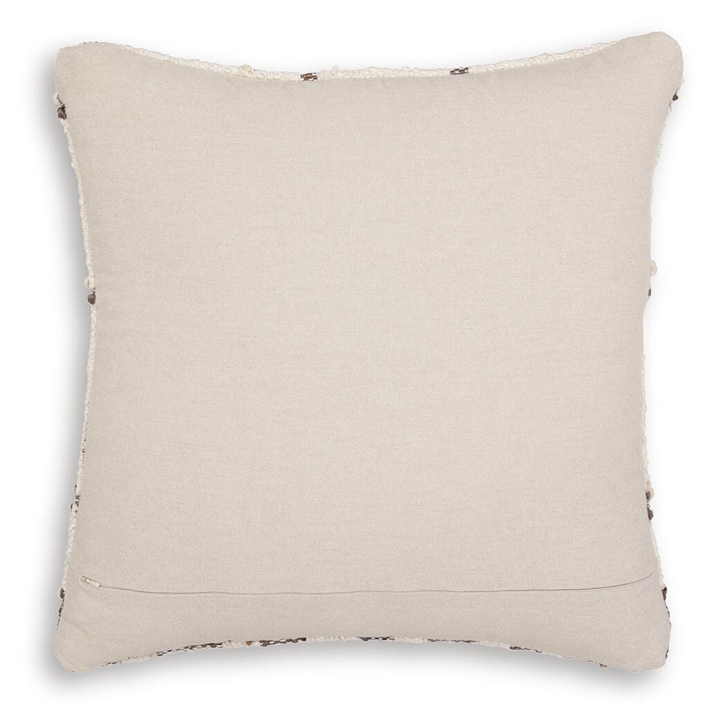 Ashley Wimings Brown Black Cream Pillow (Set of 4)