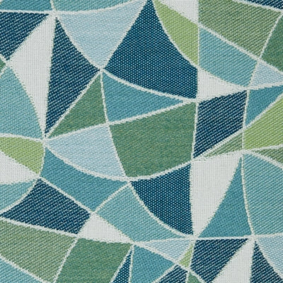 Ashley Seanow Next-Gen Nuvella Green Turquoise White Pillow (Set of 4)