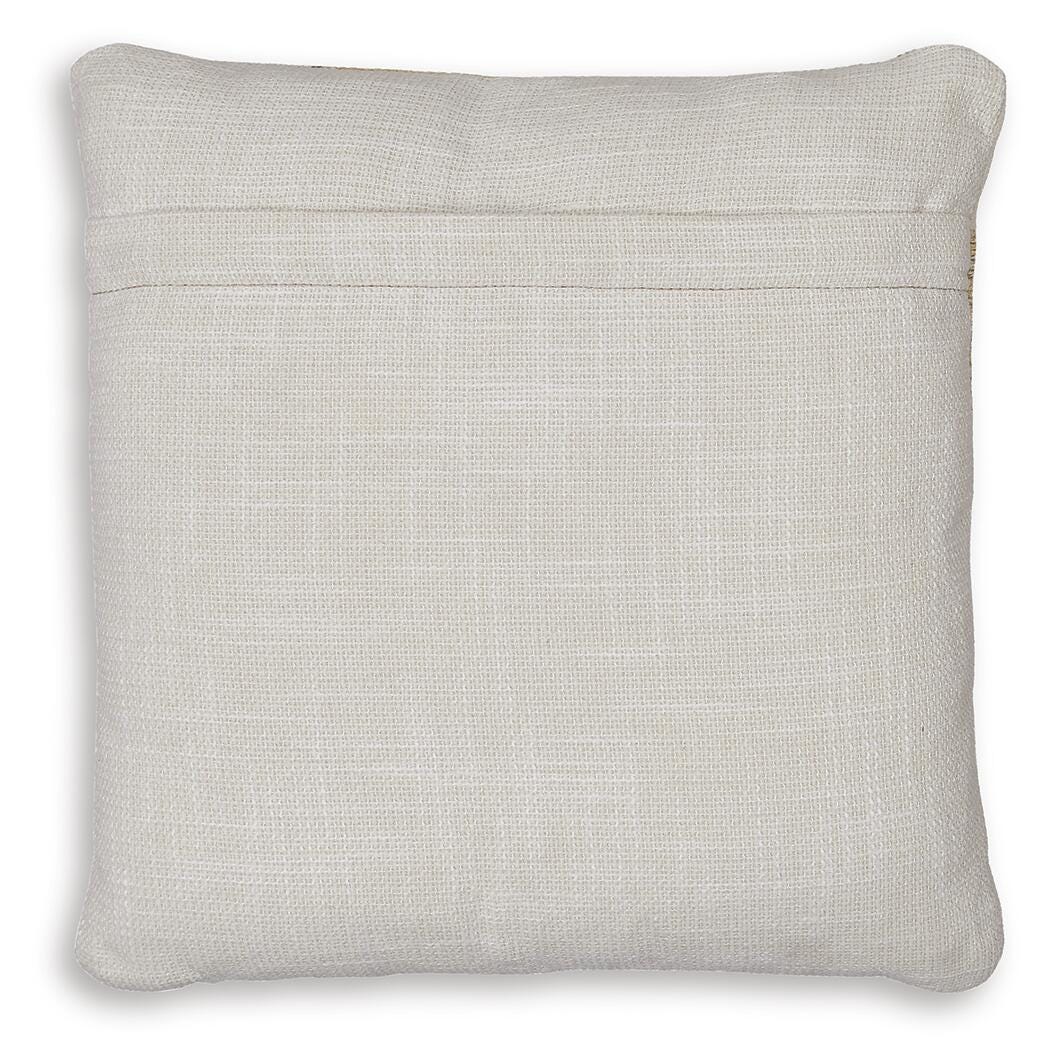 Ashley Brockner Next-Gen Nuvella Brown Yellow Pillow
