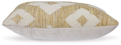 Ashley Brockner Next-Gen Nuvella Brown Yellow Pillow (Set of 4)