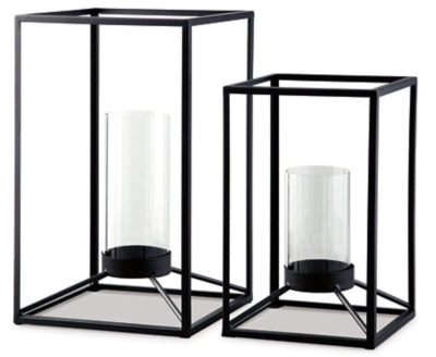 Ashley Dimtrois Black Lantern (Set of 2)