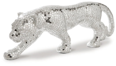 Ashley Drice Mirror Panther Sculpture