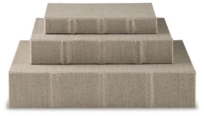Ashley Jolina Linen Box (Set of 3)