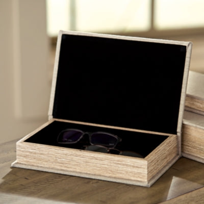 Ashley Jolina Linen Box (Set of 3)
