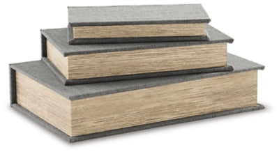 Ashley Jolina Gray Box (Set of 3)