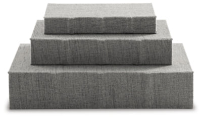 Ashley Jolina Gray Box (Set of 3)