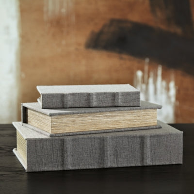 Ashley Jolina Gray Box (Set of 3)