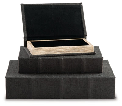 Ashley Jolina Black Box (Set of 3)