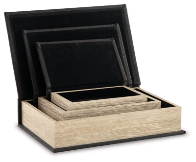 Ashley Jolina Black Box (Set of 3)