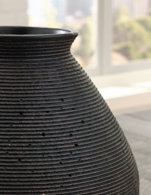 Ashley Hannela Antique Brown Vase