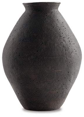 Ashley Hannela Antique Brown Vase