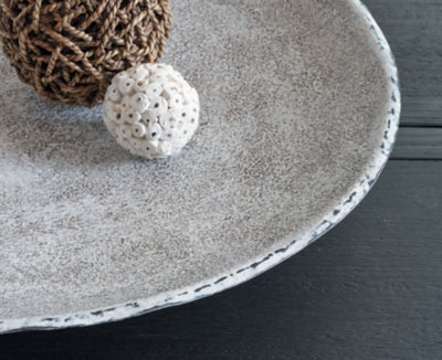 Ashley Moises Antique White Bowl