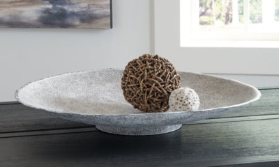 Ashley Moises Antique White Bowl