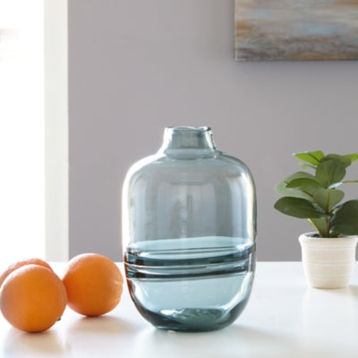 Ashley Lemmitt Teal Vase