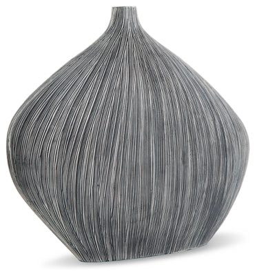Ashley Donya Antique Black 13" H Vase
