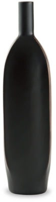 Ashley Rhaveney Black 12.6" H Vases (Set of 3)