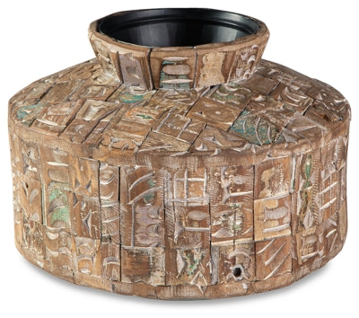 Ashley Meltland Natural Black Vase