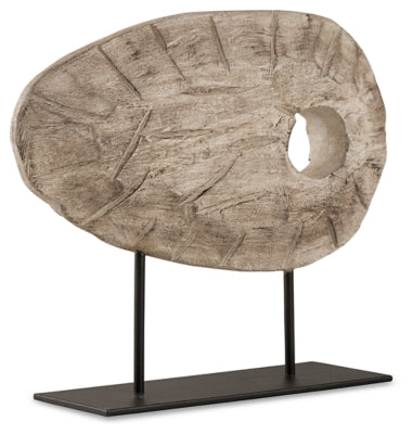 Ashley Dashburn Antique White Black Sculpture