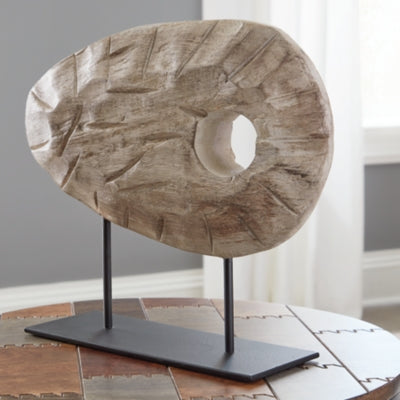 Ashley Dashburn Antique White Black Sculpture