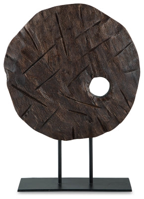 Ashley Dashburn Brown Black Sculpture