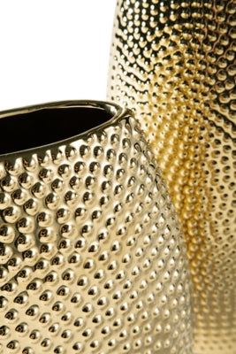 Ashley Efim Gold Finish Vase