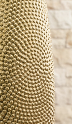 Ashley Efim Gold Finish Vase