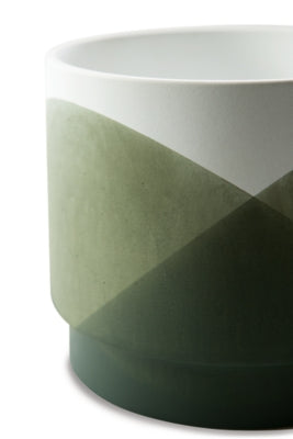 Ashley Ardenridge Green White Planter (Set of 2)