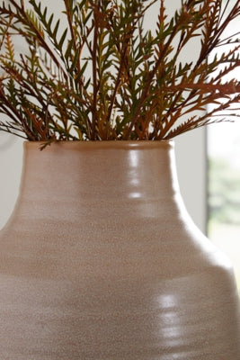 Ashley Millcott Tan Vase