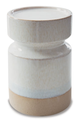 Ashley Hurston Ivory Brown Candle Holder (Set of 3)
