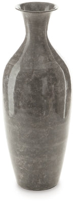 Ashley Brockwich Antique Gray 16" H Vase
