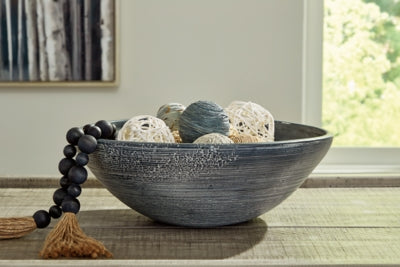 Ashley Meadie Distressed Blue Bowl