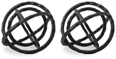 Ashley Barlee Black Sculpture (Set of 2)