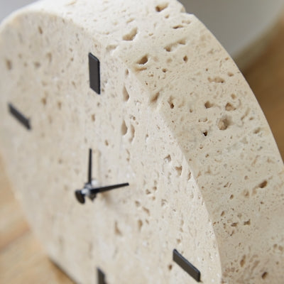 Ashley Donfordson Beige Table Clock (Set of 2)